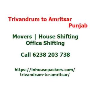 movers tvm to Amritsar