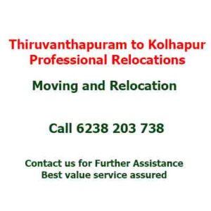 Thiruvanthapuram to Kolhapur moving Company 