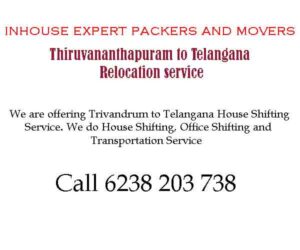 trivandrum to telengana movers 